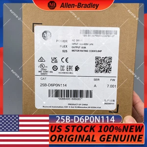 25B-D6P0N114 PowerFlex 525 AC Antrieb NEU versiegelt Inbus-Bradley kostenloser Versand - Bild 1 von 8