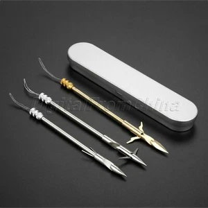 Slingshot Catapult Arrow Head Archery Fish Arrow Fishing Dart Box Arrowheads Set - Picture 1 of 17
