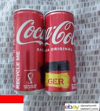 COCA COLA Coke Can INDONESIA 250ml  FIFA World Cup QATAR Collect 2022 GERMANY