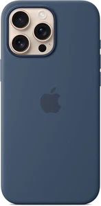 Original Apple Silikon MagSafe & Kamerasteuerung Apple iPhone 16 Pro Max (Denim) - Bild 1 von 1