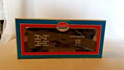 HO Scale Model Power 40' New Haven Black Box Car, #32957 - Image 1 of 3