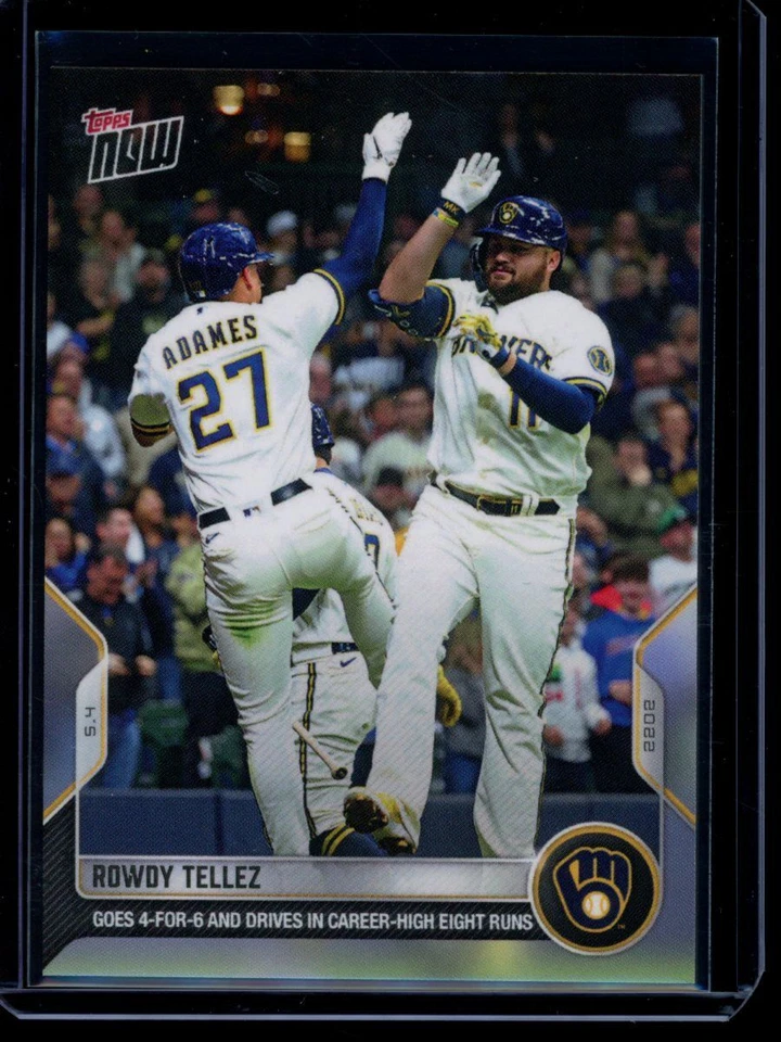 2022 Topps Now #125 Rowdy Tellez Base Card - Image 1 of 2