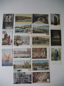 Lot de 18 cartes Malte à Voir - Picture 1 of 1