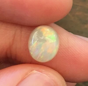 Lightning Ridge Cut Blue Green Crystal Opal LR19032 - Picture 1 of 12