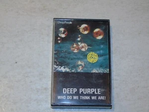 DEEP PURPLE - Who Do We Think We Are - 1973 UK 7-track Cassette - Imagen 1 de 5