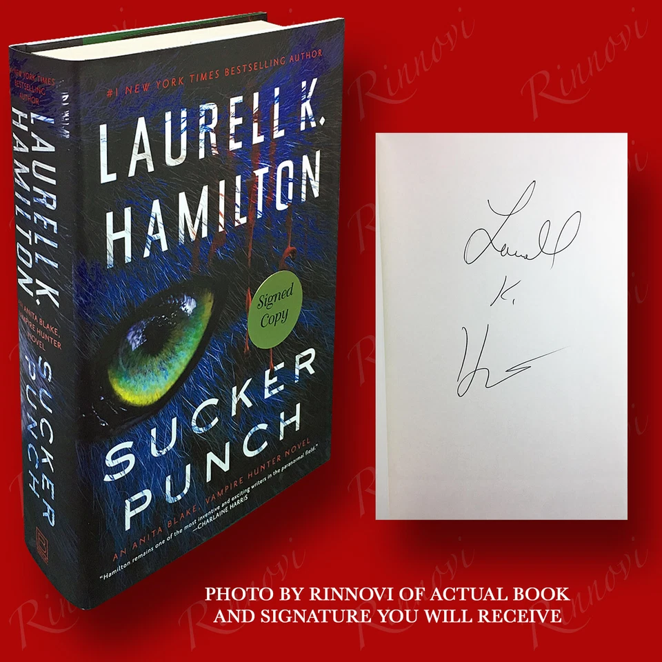 Sucker Punch An Anita Blake Vampire Hunter Novel - Signed / Autographed Co...