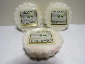 Yankee Candle Toallas Esponjosas Tartas de Cera Lote de 3... ¡Descatalogado! ¡Retirado! - Imagen 1 de 3