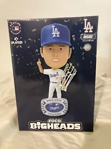 Shohei Ohtani Los Angeles Dodgers Bobblehead 9 inch champion Trophy diamond base - Picture 1 of 9