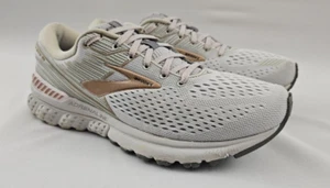 Scarpe da corsa Brooks Adrenaline GTS 19 donna taglia 9,5 B grigio rame bianco - Foto 1 di 24