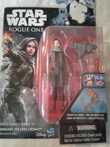 Star Wars Sergeant Jyn Erso Rogue Actionfigur 3,75" - Disney Hasbro - Bild 1 von 3
