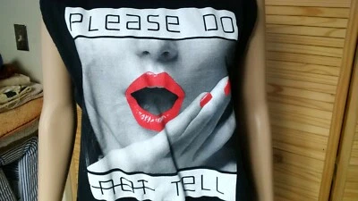 Sexy Concert-ish Cropped Sleeveless T-Shirt - Image 1 of 4