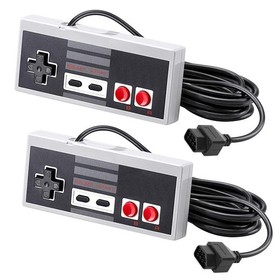 2 Pcs Wired Controller For NES-004 Original Nintendo NES Vintage Console Gamepad
