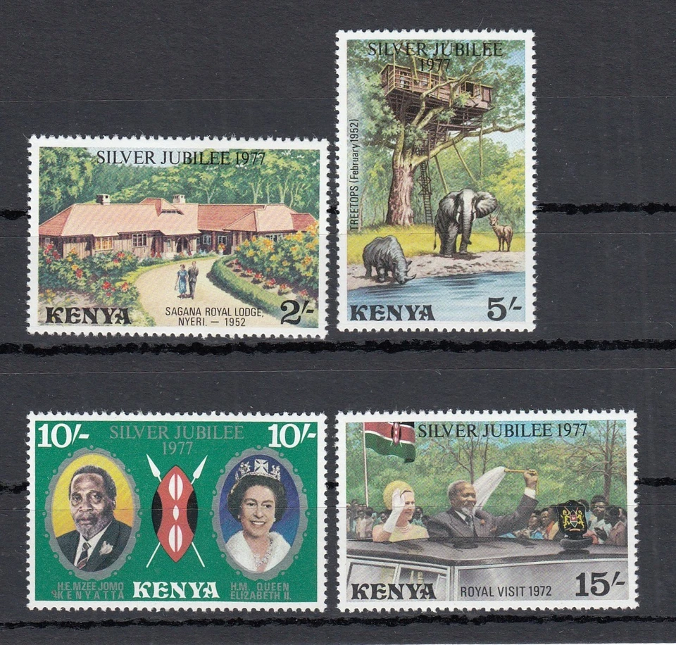 Queen Elizabeth II Silver Jubilee Kenya MNH 1977 (148640) - Image 1 of 1