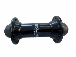 Buje de rueda delantera Shimano Deore LX HB-M563 32 agujeros V-Brake negro ¡NUEVO! - Imagen 1 de 1