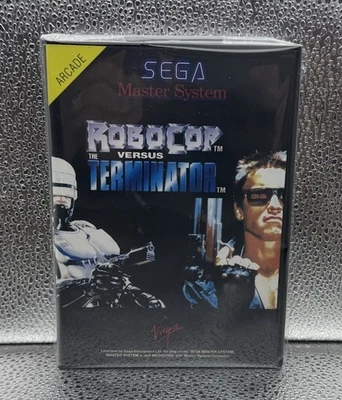 Robocop VS Terminator Sega Master System W/Manual Retro 1993 #1271 - Image 1 of 4