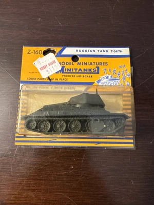 Roco HO Model Miniatures Minitanks Z-160 Russian tank T-34/76 - Image 1 of 4