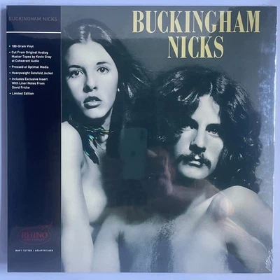 Buckingham / Nicks NEW High Fidelity 180 Gram Vinyl, LP Reissue, Rhino, 2025 Foto 1 de 3