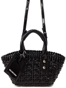 Balenciaga Bistro XXS Basket with Strap 678028 #T1205 - Picture 1 of 9