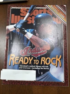 Sports Illustrated Manny Ramírez 4/1/96 edición de vista previa de béisbol Cleveland Indians - Imagen 1 de 1