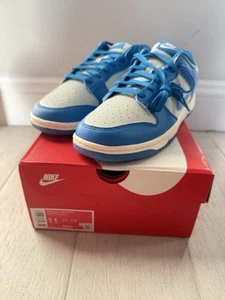NEW Size 11 Men’s Nike Dunk Low Detroit Lions Blue Grey (UNRELEASED) FAST SHIP - Picture 1 of 6