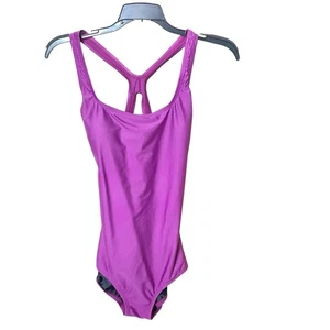 Lila Speedo Einteiler Größe 12 - Bild 1 von 6