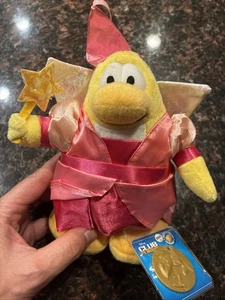 Club Penguin Plush Fairy Series 1 W/Coin And Pouch Disney JAKKS *Fast Ship - Picture 1 of 12