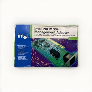 Intel Pro/100+ Management Adapter 10/100+ Brand New in Sealed Retail box - Picture 1 of 4