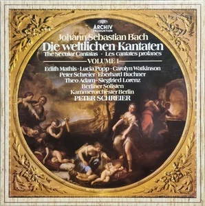 Bach - Le Cantate Profane Volume 1 / Peter Schreier - 5 LP Box Set - Picture 1 of 4