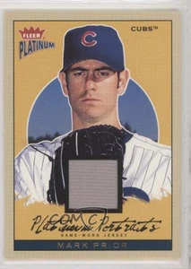 2004 Fleer Platinum Platinum Portraits Game Jerseys Mark Prior #PP/MP - Picture 1 of 3