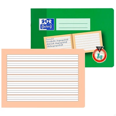 OXFORD Schreiblernheft Lineatur 1q liniert DIN A5 quer ohne Rand, 16 Blatt,... - Bild 1 von 4