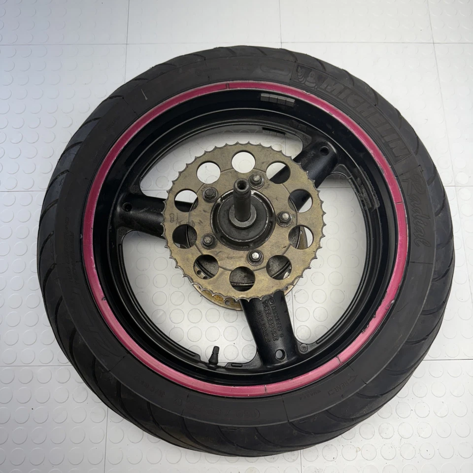 2007 03-09 SUZUKI SV650S 650 SV650 OEM REAR WHEEL RIM BRAKE ROTOR STRAIGHT - Image 1 of 4