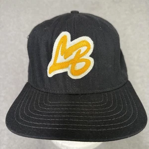 Vintage Long Beach State 49ers Mütze Kappe Druckknopflasche Herren Large schwarz NCAA New Era - Bild 1 von 11