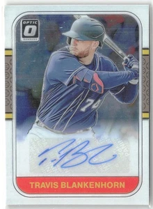 2021 Donruss Optic #RS87-TB Travis Blankenhorn Retro 1987 Signatures - Picture 1 of 2