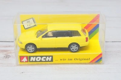 Noch 18011, Audi A4 Avant 5-Door  Wagon, Yellow, 1/87 HO Scale - Image 1 of 2