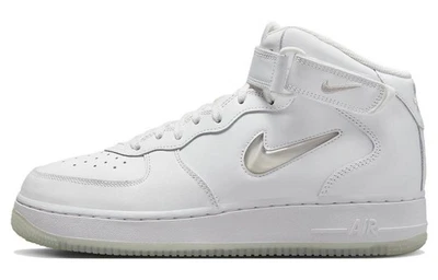 Nike Air Force 1 Mid 07 Color Of The Month Summit White DZ2672-101 - Image 1 of 4