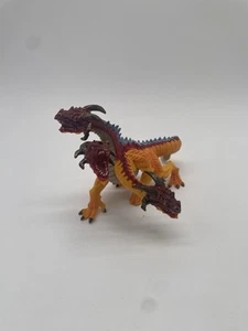 Action Figure Safari Ltd. Three Headed Fire Breathing Dragon 2010 Hydra - Picture 1 of 3