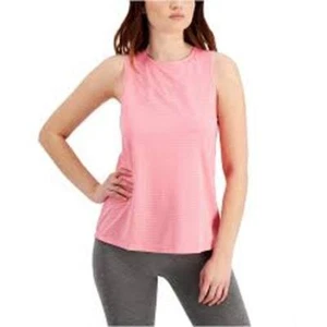 Ideology Bubblegum Pink Semi Sheer Athletic Tank Top, Size Extra Small, NWT!! - Bild 1 von 6