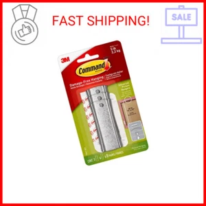 Command Large Universal Frame Hanger, 3 Picture Hangers with 6 Command Strips an - Picture 1 of 2