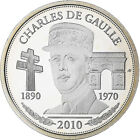 [#1157056] France, Médaille, Vème République, Charles De Gaulle, 2010, Argent, F