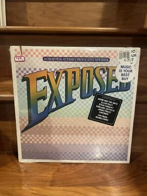 EXPOSED - Various Artist Compilation 2LP 1981 Columbia In Shrink W/ Hype Cut Out - Image 1 of 4