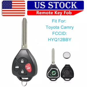 Replacement For 2009 2010 2011 Toyota Camry Remote Car Key Fob 4BTN HYQ12BBY - Bild 1 von 8