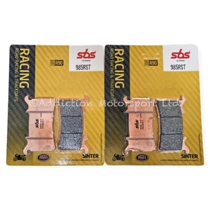 2x Pairs of BMW S 1000 RR 2021 SBS Sinter Front Brake Pads Nissin Cal. - 985RST - Picture 1 of 2