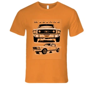Camiseta Mustang GT 1967 Fastback Vintage Clásica Musclecar Regalo Premium - Imagen 1 de 3