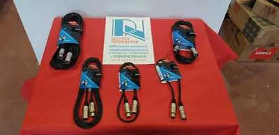 Cavo professionale bilanciato XLR maschio 3P XLR femmina 3P PROEL bulk 250 lu