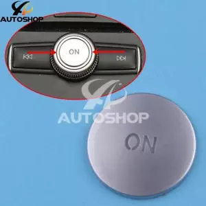 Volume Knob Button Cover Sequins Trim Fit For Mercedes Benz C E Class W204 GLK - Bild 1 von 4