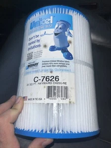 Unicel C-7626 Replacement 25 Sq Ft Pool Hot Tub Spa Filter Cartridge, 111 Pleats - Picture 1 of 3