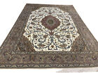 Klassischer Teppich Tabriz mit Seide in 410x300 handgeknüpft 500.000 Knoten m2