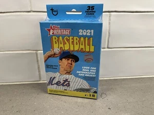 2021 Topps Heritage Baseball - Target Exclusive - Factory Sealed Hanger Box NEW - Picture 1 of 1