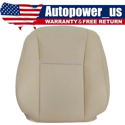 Cubierta de asiento de cuero tostado para pasajero delantero para Lexus LS460 LS600h 2007 a 2012 Foto 1 de 4