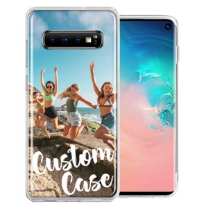 Personalized Custom Picture Photo Phone Case Cover For Samsung Galaxy S10 Plus - Picture 1 of 10
